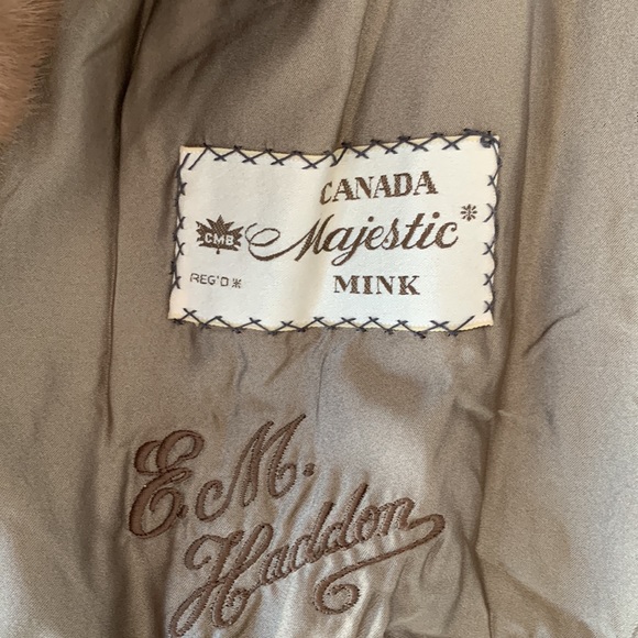 Canada Majestic Mink  -Vintage Real Mink Fur - Picture 6 of 7